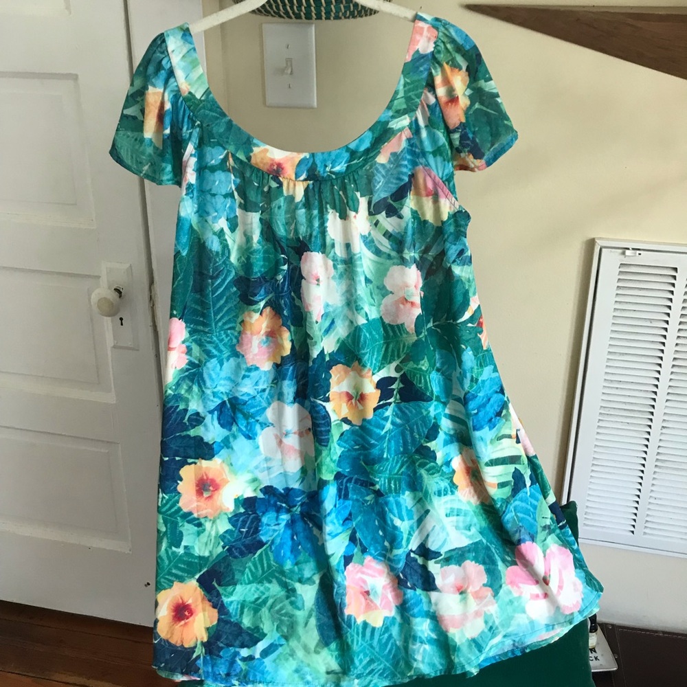 SMYM low-back shift dress